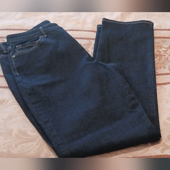 Lee Slim Straight Leg Jeans sz 12L NWT  Blue - Picture 6 of 9